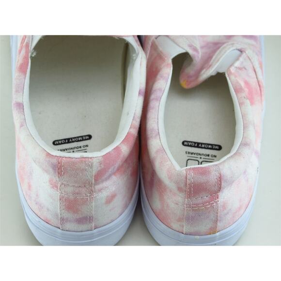 No Boundaries Size 9.5 Loafer Pink Fabric Medium Slip On‎ Women - Picture 8 of 11